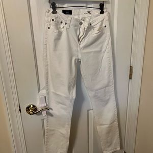 J. Crew Reid White Jeans Denim size 28